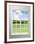 Modern Residential Window with Lake View-ilker canikligil-Framed Art Print