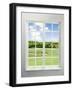 Modern Residential Window with Lake View-ilker canikligil-Framed Art Print