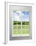 Modern Residential Window with Lake View-ilker canikligil-Framed Art Print