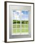 Modern Residential Window with Lake View-ilker canikligil-Framed Art Print