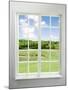Modern Residential Window with Lake View-ilker canikligil-Mounted Art Print