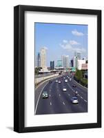 Modern Road System Leading to the Commercial Centre, Tel Aviv, Israel, Middle East-Gavin Hellier-Framed Photographic Print