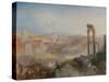 Modern Rome - Campo Vaccino, by Joseph Turner, 1835, English painting,-Joseph Turner-Stretched Canvas