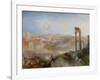 Modern Rome - Campo Vaccino-Joseph Mallord William Turner-Framed Art Print