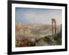 Modern Rome - Campo Vaccino-Joseph Mallord William Turner-Framed Art Print