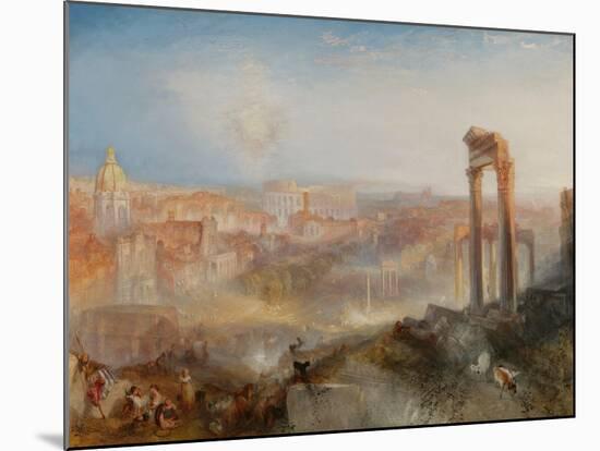 Modern Rome-Campo Vaccino-J. M. W. Turner-Mounted Giclee Print