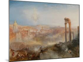 Modern Rome-Campo Vaccino-J. M. W. Turner-Mounted Giclee Print