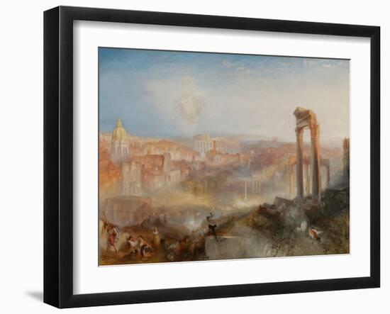 Modern Rome-Campo Vaccino-J. M. W. Turner-Framed Giclee Print