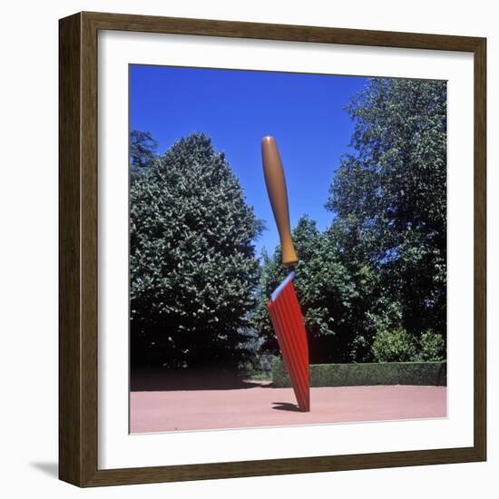 Modern Sculpture-null-Framed Giclee Print