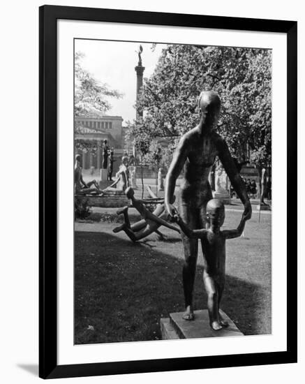 Modern Sculptures-null-Framed Photographic Print