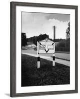 'Modern' Signpost-Fred Musto-Framed Photographic Print