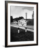 'Modern' Signpost-Fred Musto-Framed Photographic Print