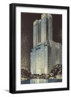 Modern Skyscraper-null-Framed Art Print