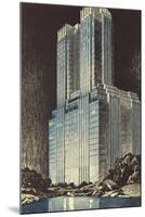 Modern Skyscraper-null-Mounted Art Print