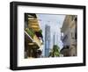 Modern Skyscrapers and Historical Old Town, UNESCO World Heritage Site, Panama City, Panama-Christian Kober-Framed Photographic Print