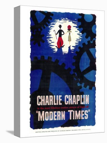 Modern Times, 1936-null-Stretched Canvas
