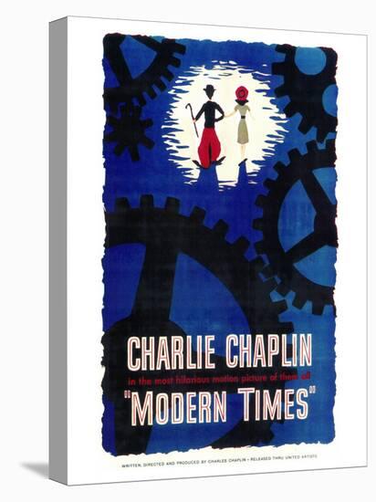 Modern Times, 1936-null-Stretched Canvas