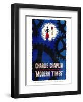 Modern Times, 1936-null-Framed Premium Giclee Print