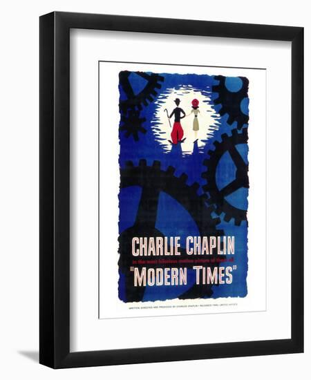 Modern Times, 1936-null-Framed Premium Giclee Print