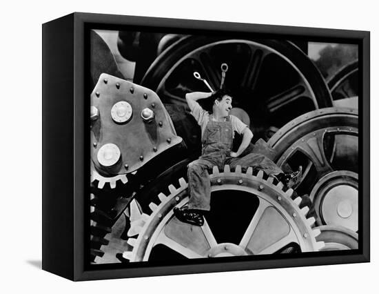 Modern Times, 1936-null-Framed Stretched Canvas