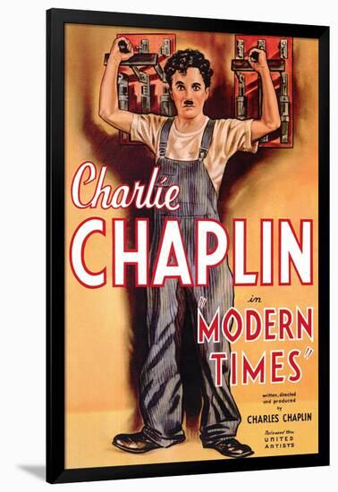 Modern Times, 1936-null-Framed Art Print