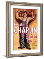 Modern Times, 1936-null-Framed Art Print