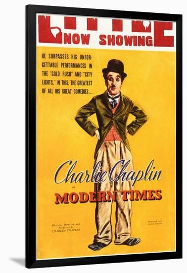 Modern Times, 1936-null-Framed Art Print