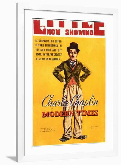 Modern Times, 1936-null-Framed Art Print