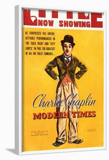 Modern Times, 1936-null-Framed Art Print