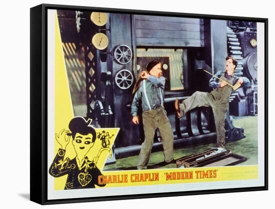 Modern Times, 1936-null-Framed Stretched Canvas