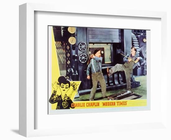 Modern Times, 1936-null-Framed Art Print