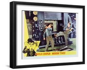 Modern Times, 1936-null-Framed Art Print