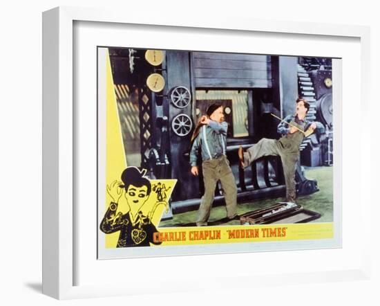 Modern Times, 1936-null-Framed Art Print