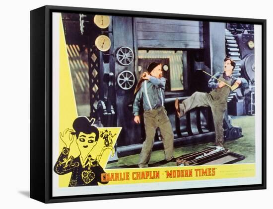 Modern Times, 1936-null-Framed Stretched Canvas