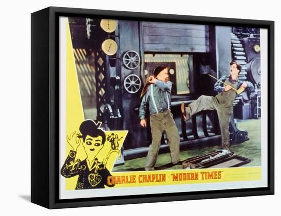 Modern Times, 1936-null-Framed Stretched Canvas