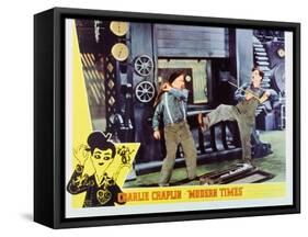 Modern Times, 1936-null-Framed Stretched Canvas