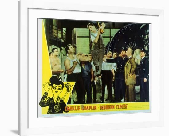 Modern Times, 1936-null-Framed Art Print