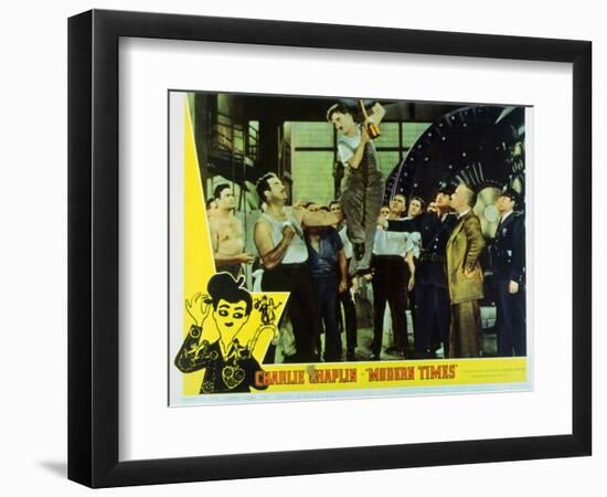 Modern Times, 1936-null-Framed Art Print