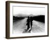 Modern Times, Charlie Chaplin, Paulette Goddard, 1936-null-Framed Photo