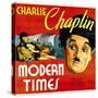 Modern Times, Charlie Chaplin, Paulette Goddard, 1936-null-Stretched Canvas