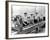 Modern Times, Charlie Chaplin, Tiny Sandford, 1936-null-Framed Photo