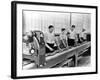 Modern Times, Charlie Chaplin, Tiny Sandford, 1936-null-Framed Photo