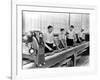 Modern Times, Charlie Chaplin, Tiny Sandford, 1936-null-Framed Photo