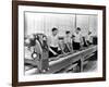 Modern Times, Charlie Chaplin, Tiny Sandford, 1936-null-Framed Photo