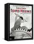 Modern Times, Spanish Movie Poster, 1936-null-Framed Stretched Canvas