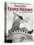 Modern Times, Spanish Movie Poster, 1936-null-Stretched Canvas