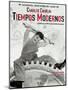Modern Times, Spanish Movie Poster, 1936-null-Mounted Art Print