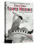 Modern Times, Spanish Movie Poster, 1936-null-Stretched Canvas