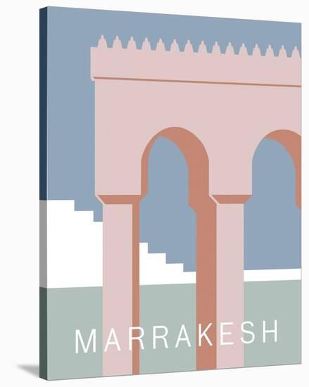 Modern Traveller - Marrakesh-Tom Frazier-Stretched Canvas