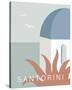 Modern Traveller - Santorini-Tom Frazier-Stretched Canvas